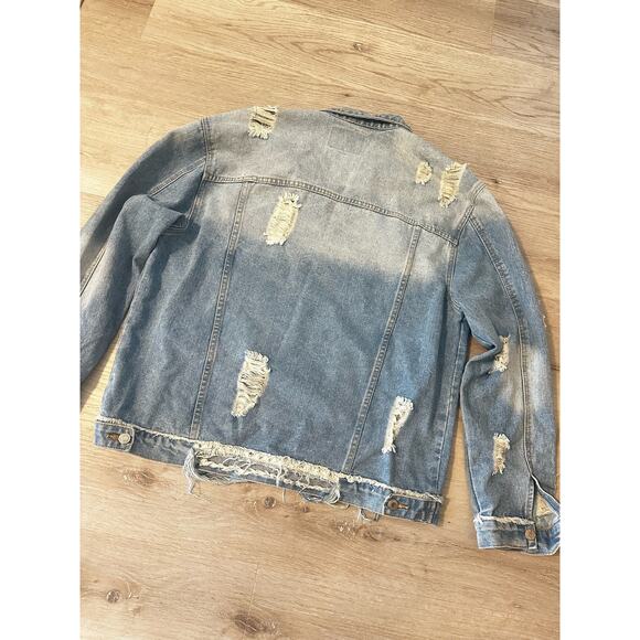 Levi Strauss oversized denim jacket size Medium - Picture 6 of 6